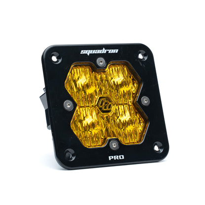 Squadron 2.0 Pro Black Flush Mount LED Auxiliary Light Pod - Universal