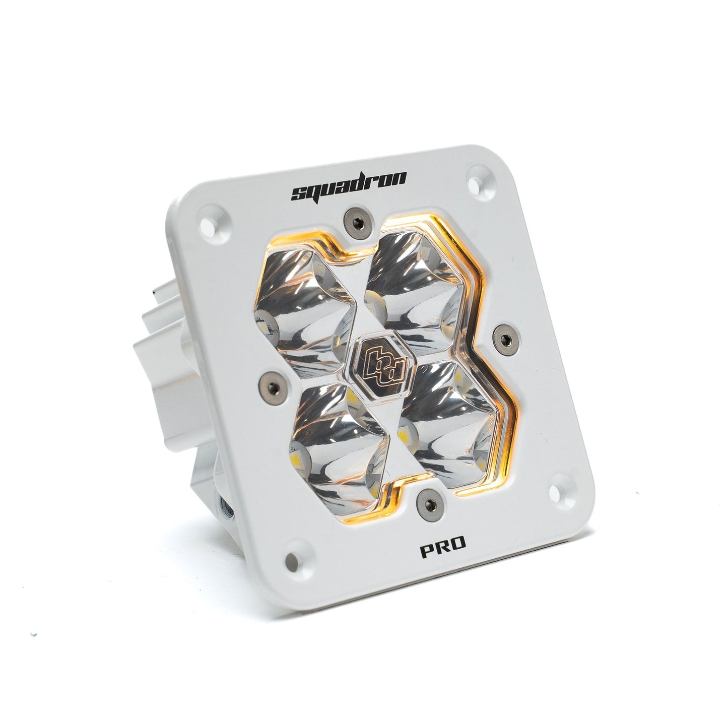 Squadron 2.0 Pro White Flush Mount LED Auxiliary Light Pod - Universal