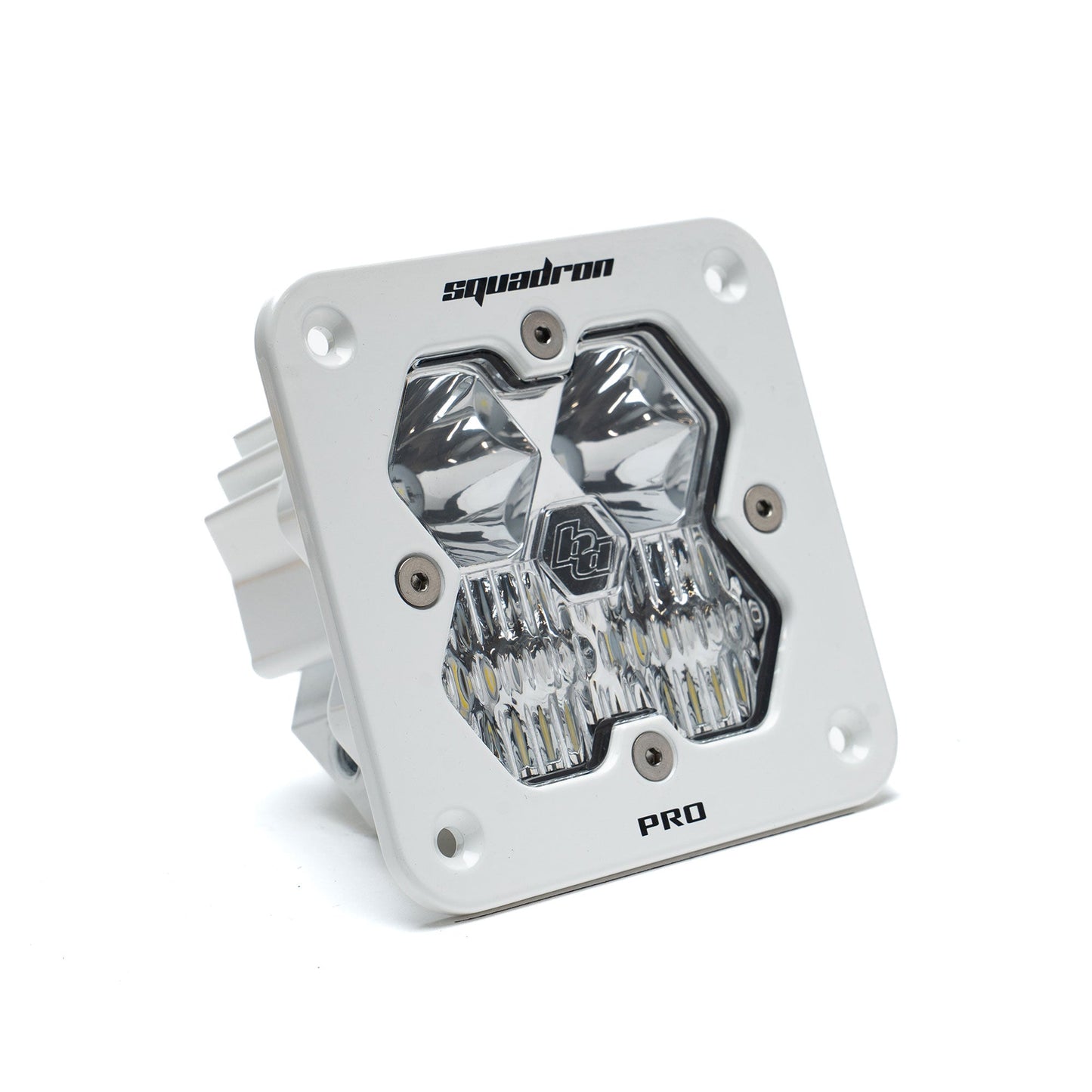 Squadron 2.0 Pro White Flush Mount LED Auxiliary Light Pod - Universal