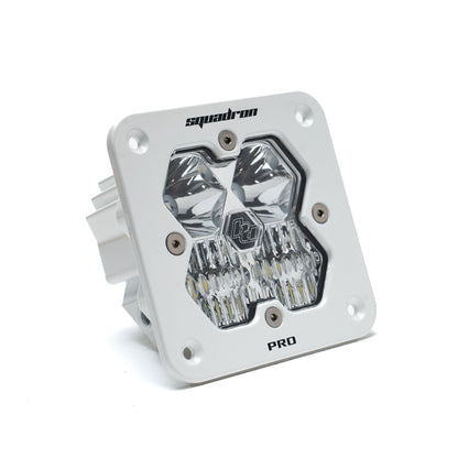 Squadron 2.0 Pro White Flush Mount LED Auxiliary Light Pod - Universal