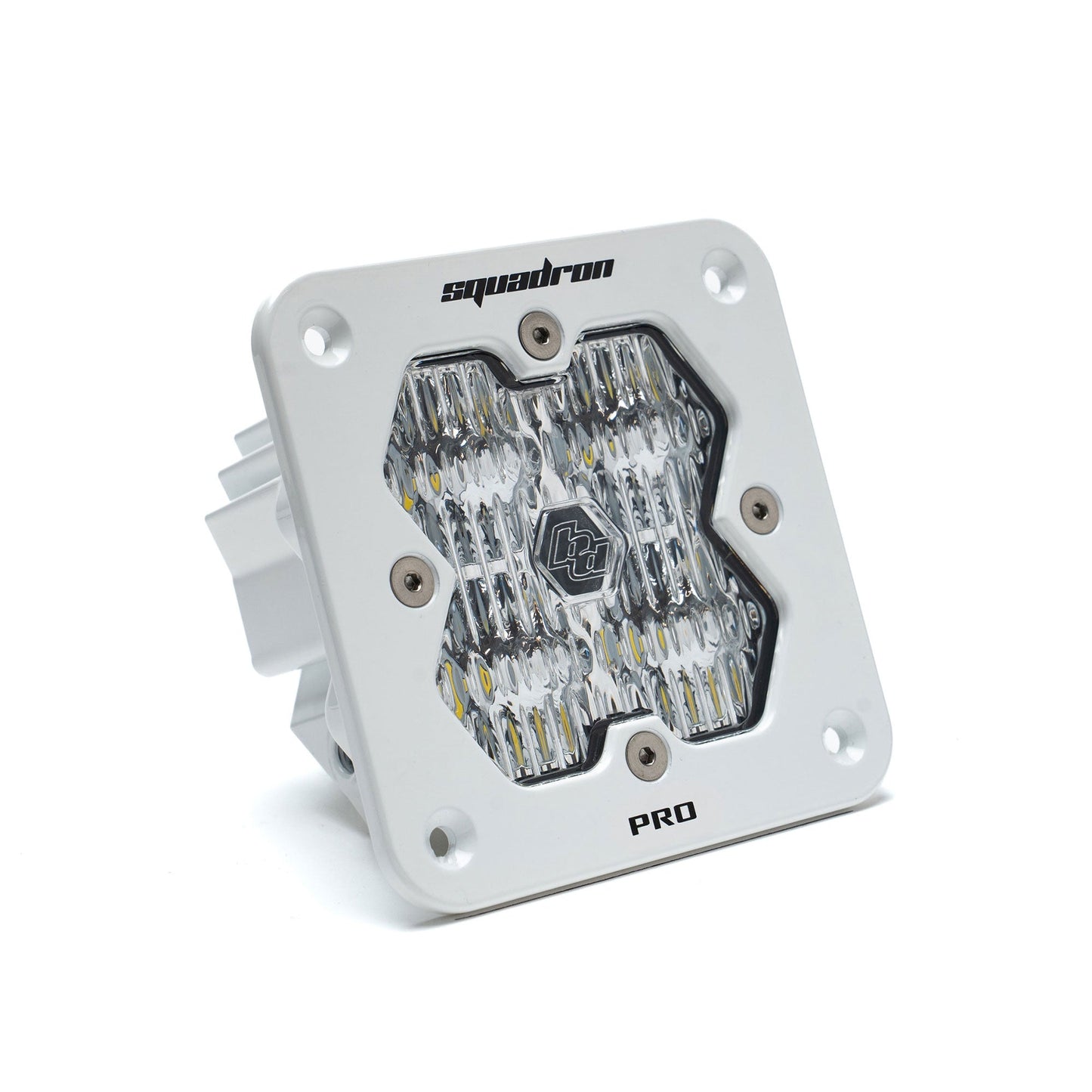 Squadron 2.0 Pro White Flush Mount LED Auxiliary Light Pod - Universal