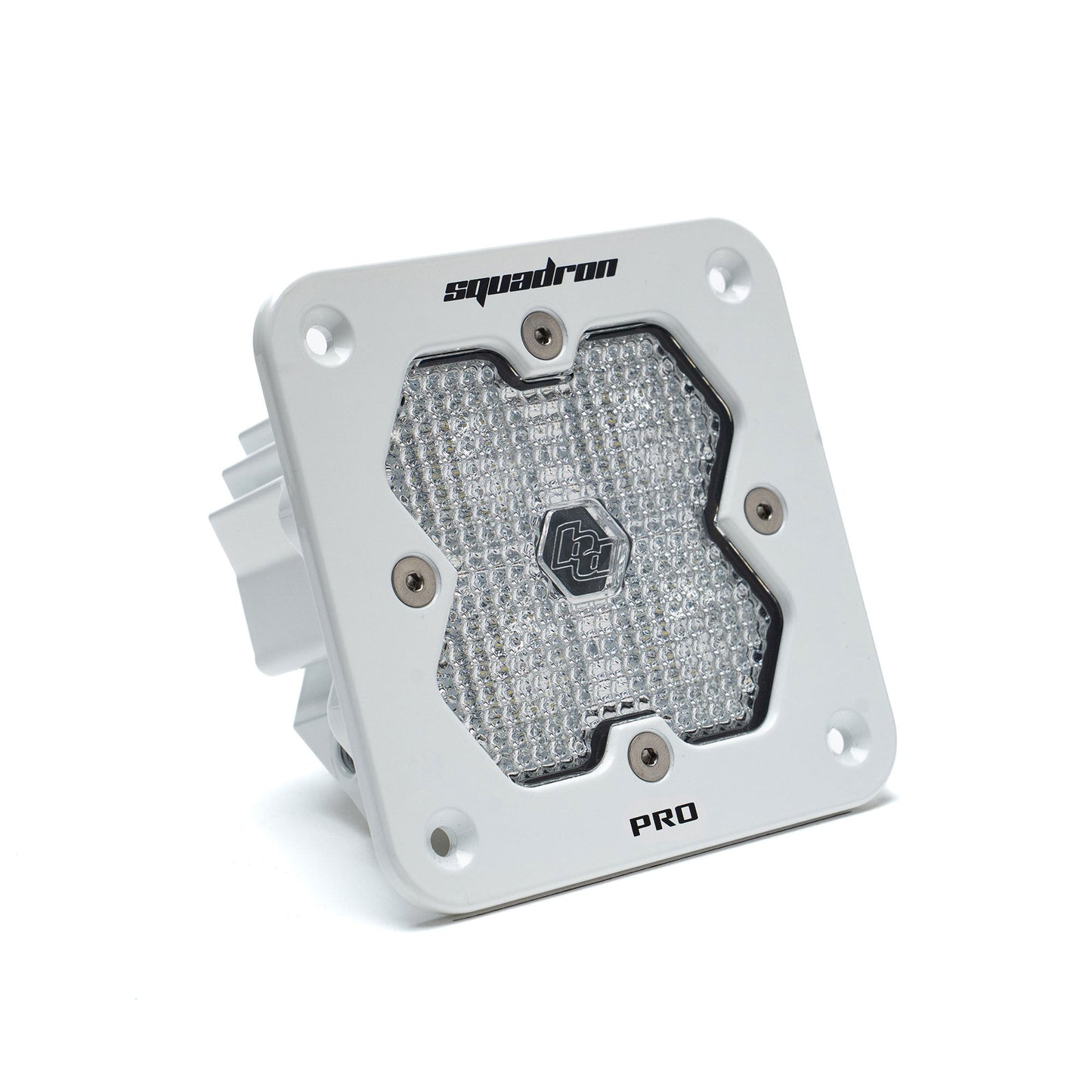 Squadron 2.0 Pro White Flush Mount LED Auxiliary Light Pod - Universal