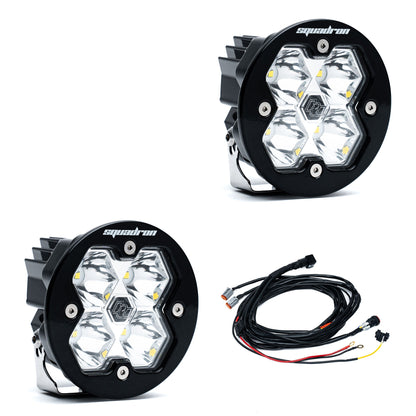 Baja Designs Squadron-R 2.0 Pro LED Pods (Sold in Pairs) (RGBW Backlit)