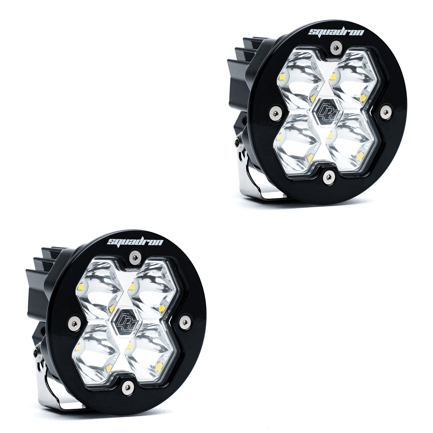 Baja Designs Squadron-R 2.0 Sport LED Pods (Sold in Pairs) (RGBW Backlit)