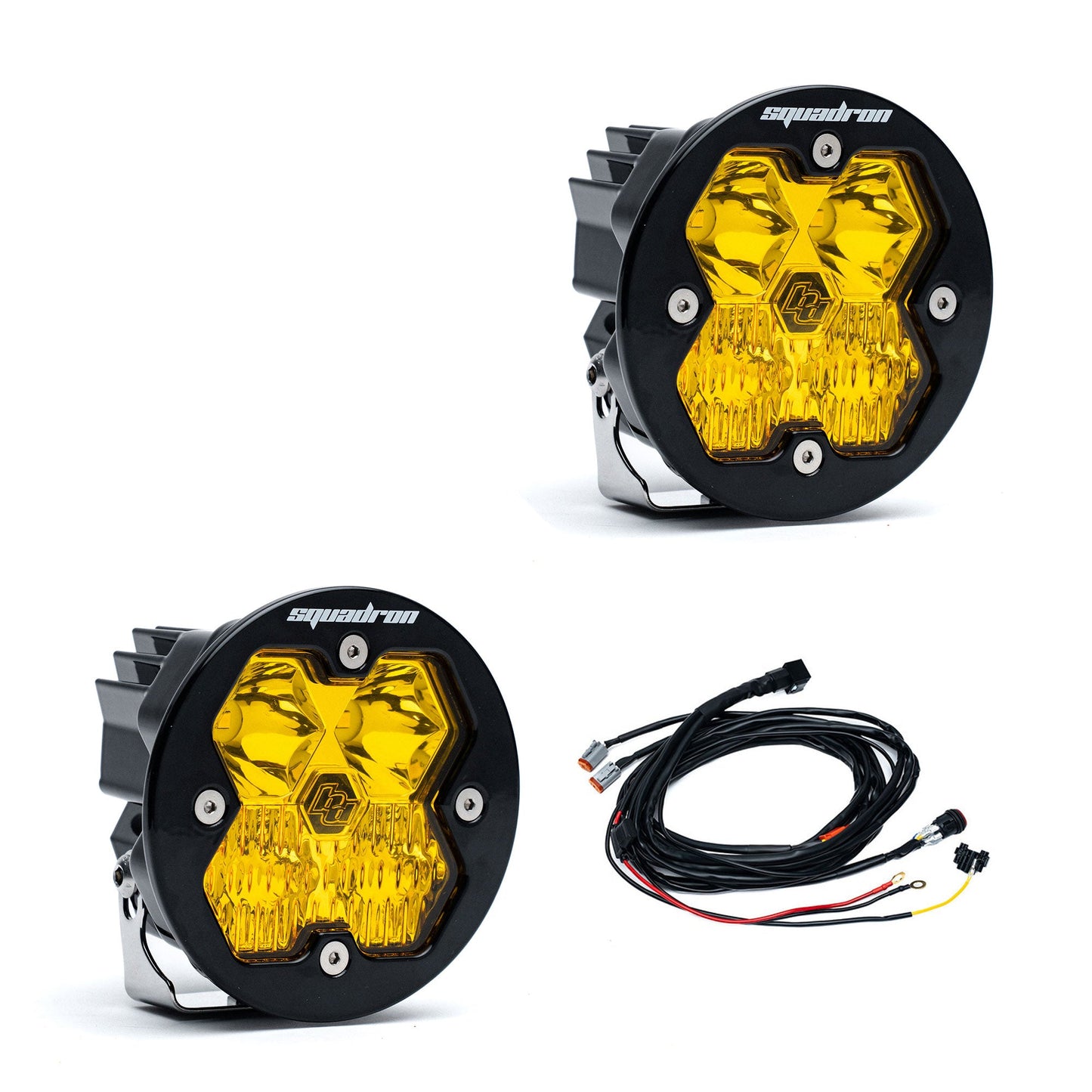 Baja Designs Squadron-R 2.0 Sport LED Pods (Sold in Pairs) (RGBW Backlit)