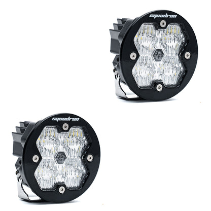 Baja Designs Squadron-R 2.0 Sport LED Pods (Sold in Pairs) (RGBW Backlit)