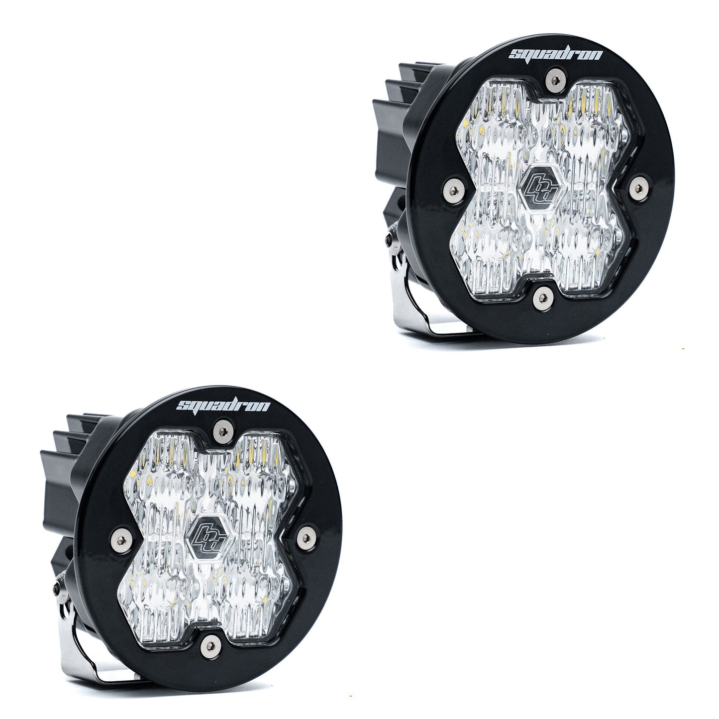 Baja Designs Squadron-R 2.0 Pro LED Pods (Sold in Pairs) (RGBW Backlit)
