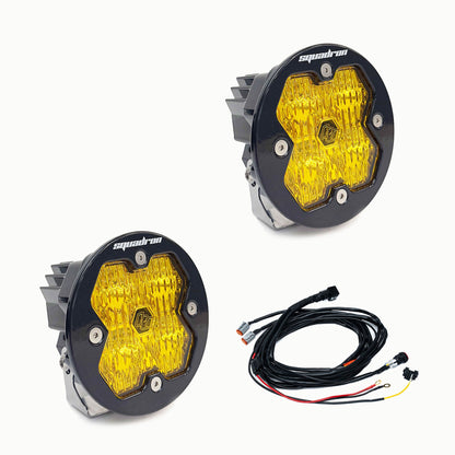 Baja Designs Squadron-R 2.0 Pro LED Pods (Sold in Pairs) (RGBW Backlit)