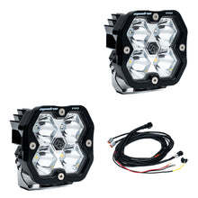 Baja Designs Squadron 2.0 Pro LED Pods (Sold in Pairs) (RGBW Backlit)