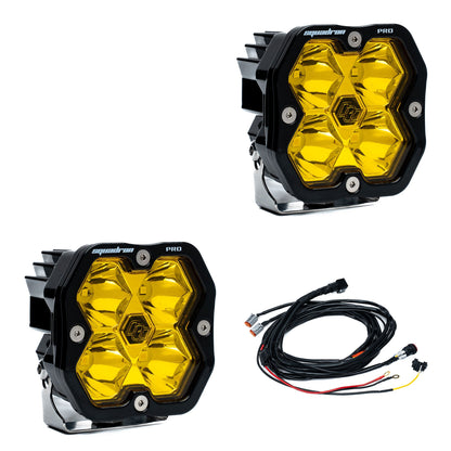 Baja Designs Squadron 2.0 Pro LED Pods (Sold in Pairs) (RGBW Backlit)