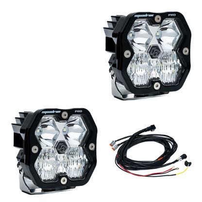 Baja Designs Squadron 2.0 Pro LED Pods (Sold in Pairs) (RGBW Backlit)
