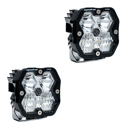 Baja Designs Squadron 2.0 Pro LED Pods (Sold in Pairs) (RGBW Backlit)