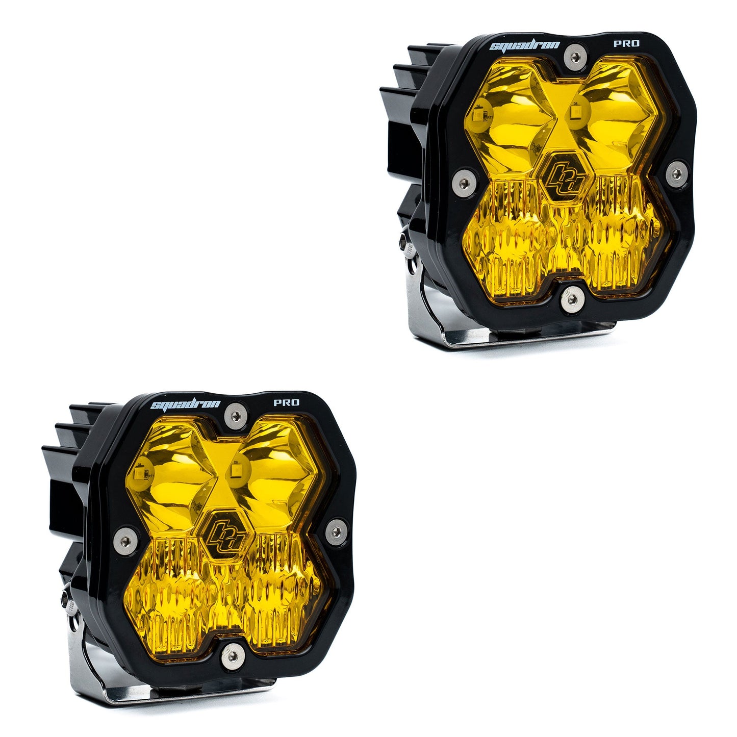 Baja Designs Squadron 2.0 Pro LED Pods (Sold in Pairs) (RGBW Backlit)