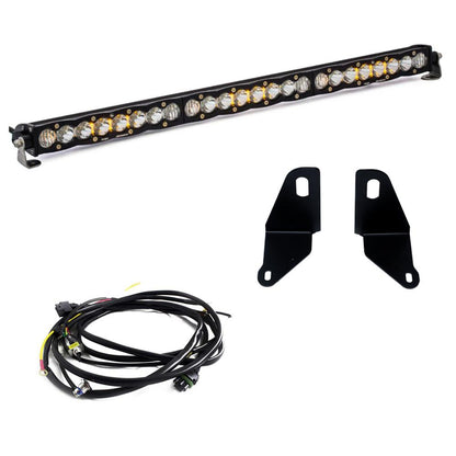 S8 30” Behind-the-Grille LED Light Bar Kit - 2022-2026 Chevrolet Silverado 1500
