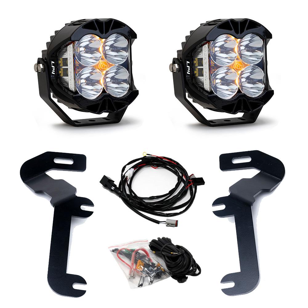 LP4 Pro A-Pillar LED Light Kit - 2019-2026 GMC Sierra 1500