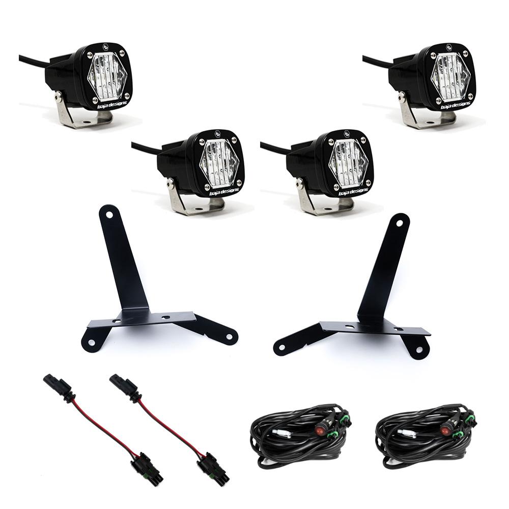 S1 Dual Fog Pocket LED Light Kit - 2024-2026 Chevrolet Silverado 25003500