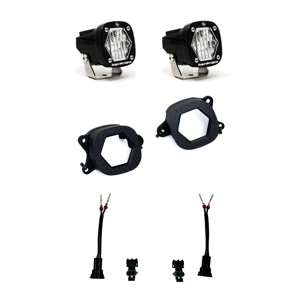 S1 Fog Pocket Light Kit - Ford 2024-2026 Ranger Raptor