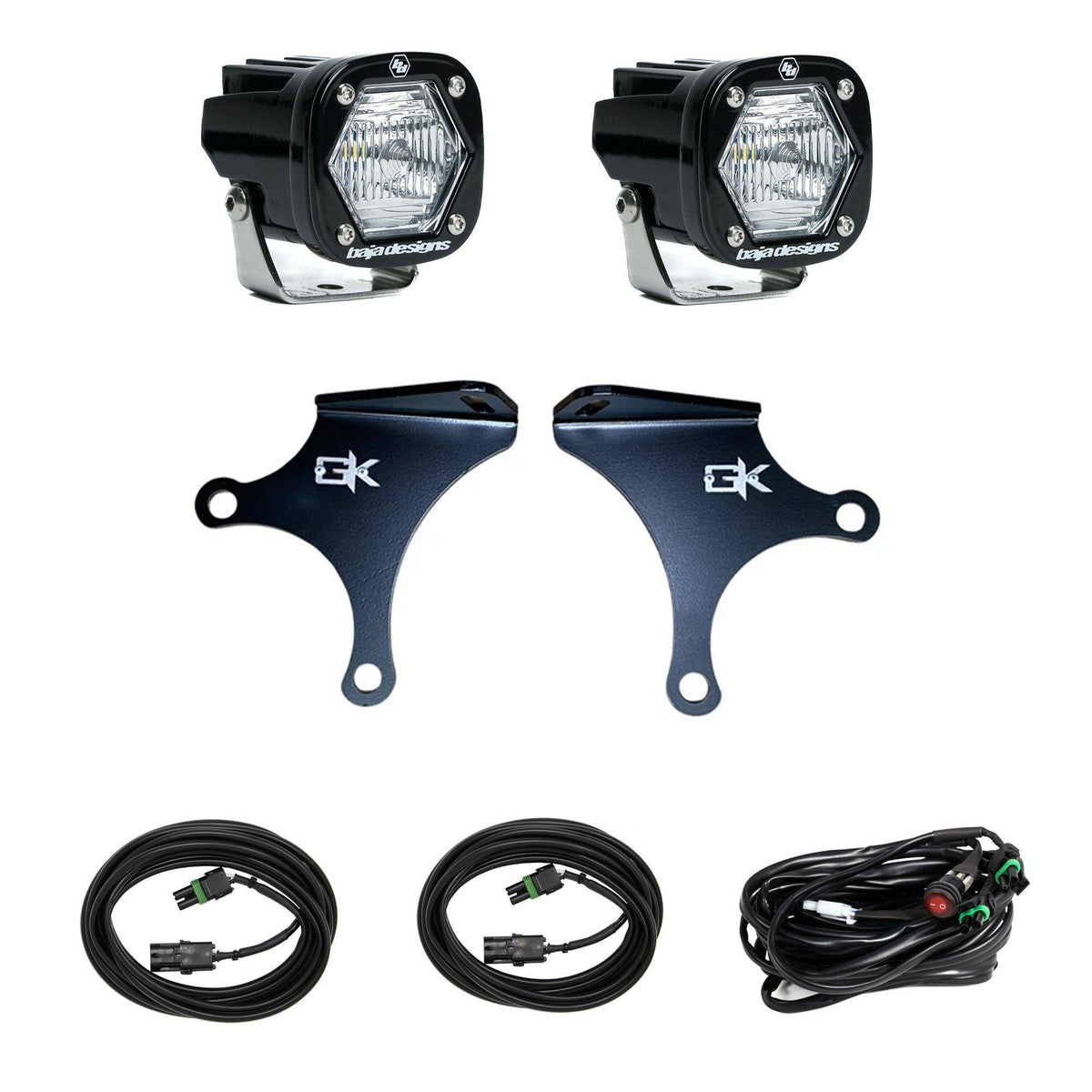S1 Knuckle Pods Light Kit - Jeep 1984-2006 TJXJYJZJ Wrangler Cherokee