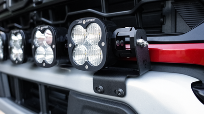 2024+ Gen 3 Ford Raptor MODULAR BUMPER Baja Designs LINKABLE 6X Bumper Light Bar Kit by SPV Parts