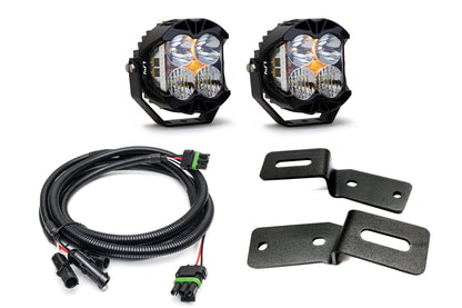 SPV Parts 2021-2025 Ford BRONCO A-Pillar Light Kit with Baja Designs LP4's