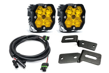 SPV Parts 2021-2025 Ford BRONCO A-Pillar Light Kit with Baja Designs Squadrons 2.0 (RGBW Backlights)