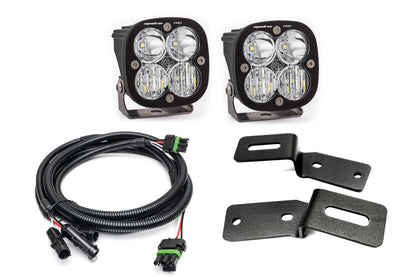 SPV Parts 2021-2025 Ford BRONCO A-Pillar Light Kit with Baja Designs Squadrons