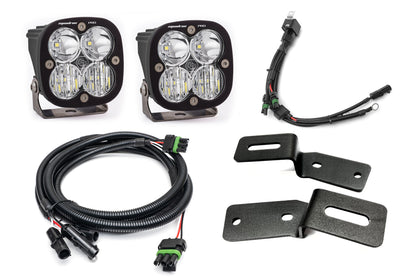 SPV Parts 2021-2025 Ford BRONCO A-Pillar Light Kit with Baja Designs Squadrons