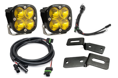 SPV Parts 2021-2025 Ford BRONCO A-Pillar Light Kit with Baja Designs Squadrons