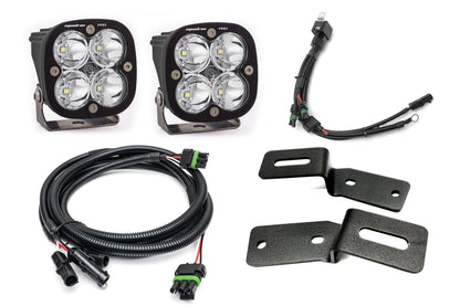SPV Parts 2021-2025 Ford BRONCO A-Pillar Light Kit with Baja Designs Squadrons