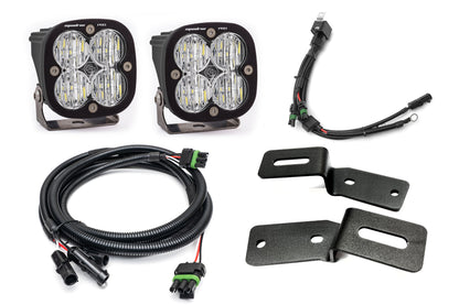 SPV Parts 2021-2025 Ford BRONCO A-Pillar Light Kit with Baja Designs Squadrons