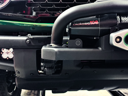 SPV Parts 2021+ Ford Bronco Modular HD Bumper Post Mounts for 30" Light Bars or 2 Lights