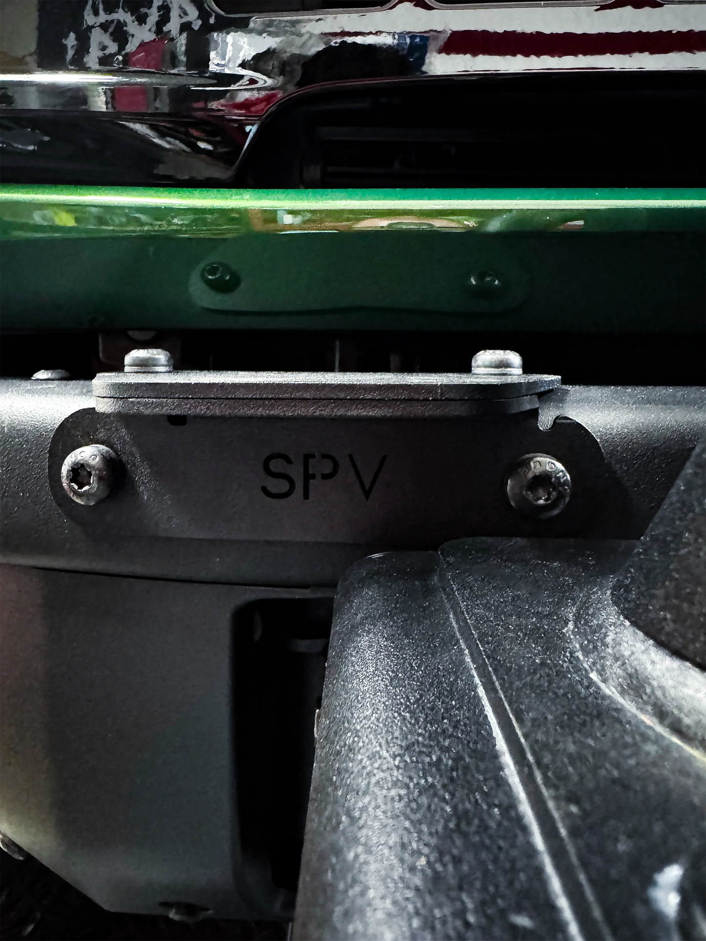 SPV Parts 2021+ Ford Bronco Modular HD Bumper Post Mounts for 30" Light Bars or 2 Lights