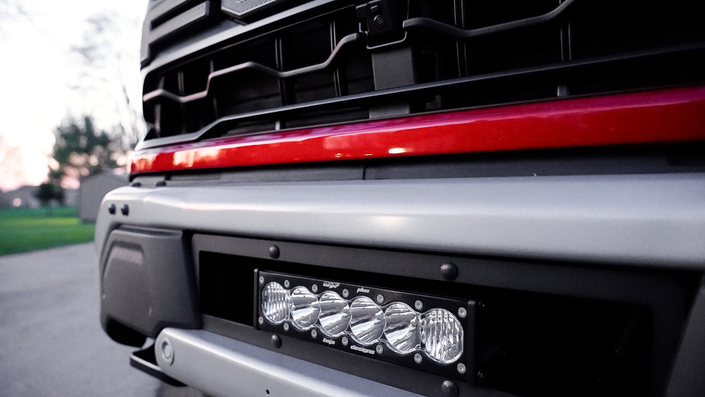 NEW SPV Parts 2021-2025 Ford F-150 Raptor BUMPER Grille Baja Designs ONX6 or S8 Light Bar Kit (Works with BOTH Bumpers)