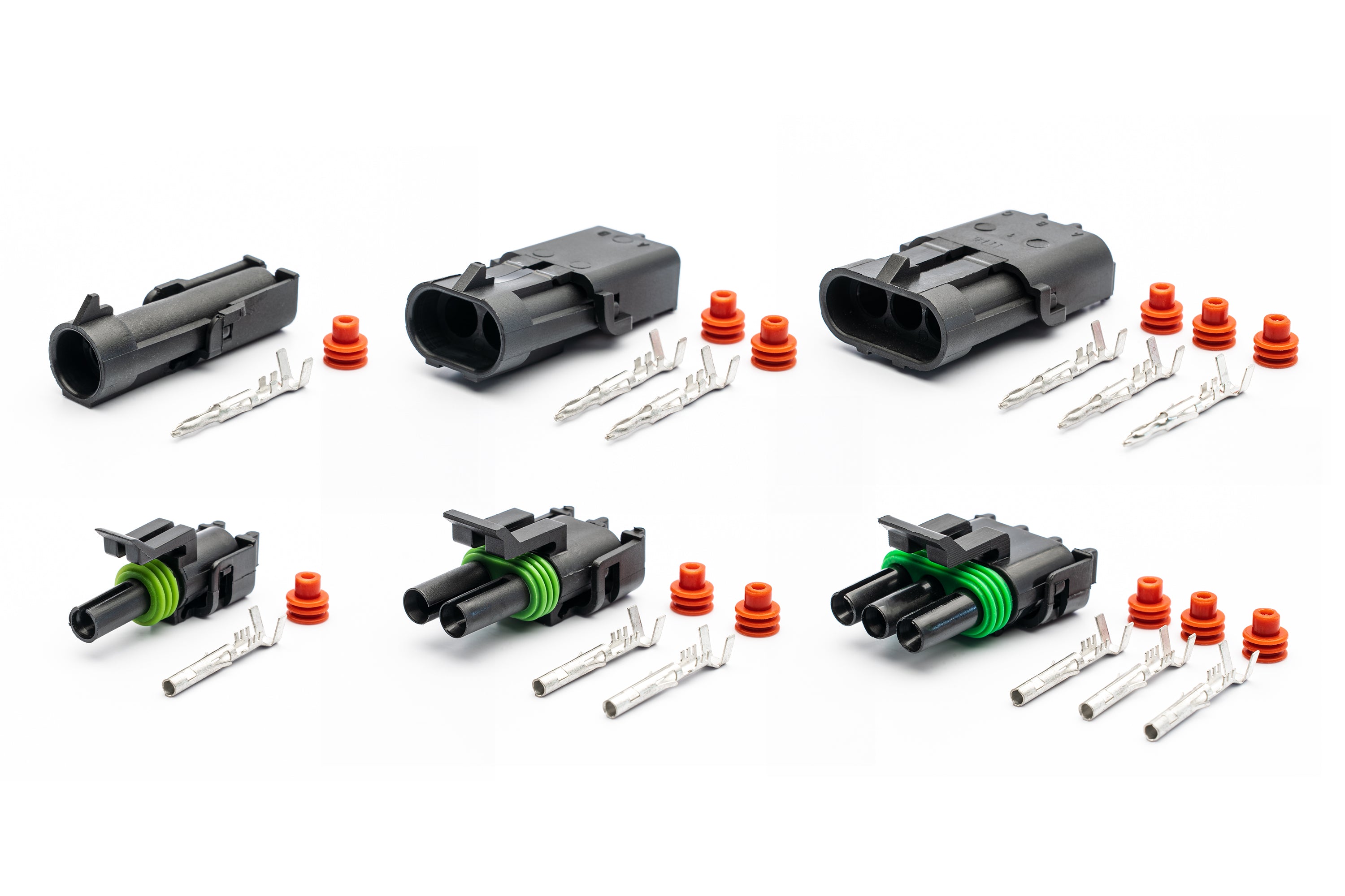 SPV Parts Weather Pack Connector Kits - Use with SPV Parts Harness Sys ...