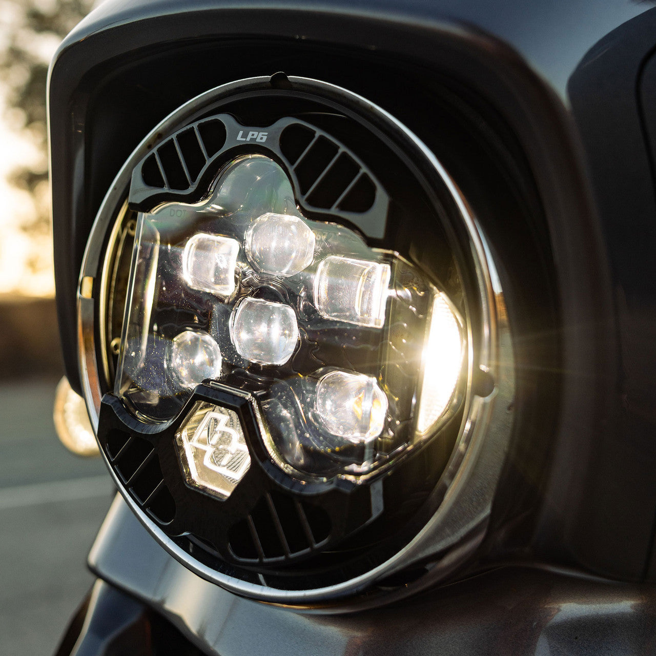 Baja Designs - DOT LP6 LED Headlight Kit - 2014-2023 Harley Davidson Street Glide