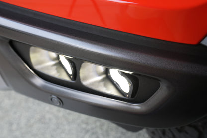 SPV Parts 2021-2025 Ford F-150 & Bronco Raptor OEM (SAE) Fog Light Upgrade Kit with Brackets and Baja Designs S2 Lights