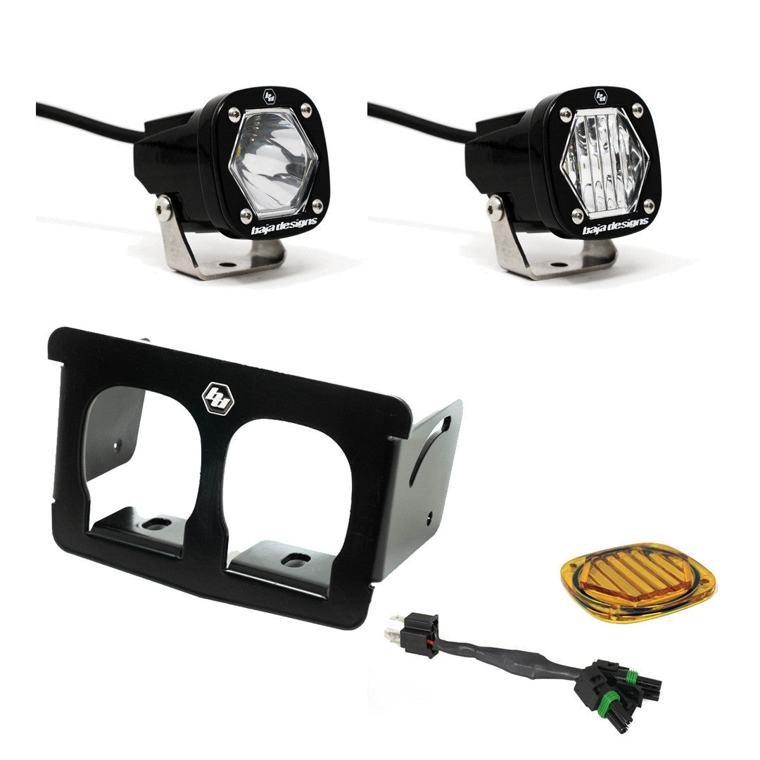 Suzuki, DRZ400SSM, DR650SERRES Dual S1 Headlight Kit - Baja Designs