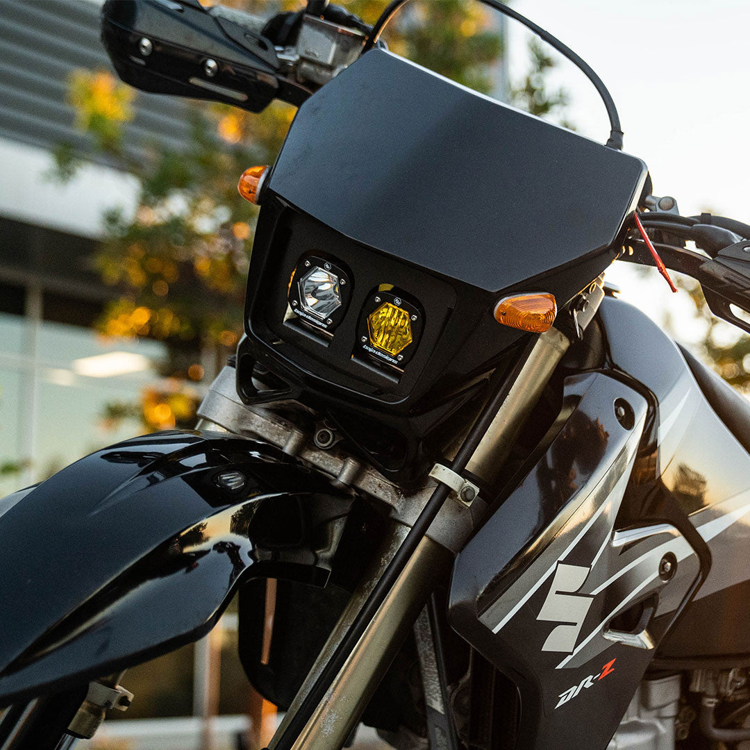 Suzuki, DRZ400SSM, DR650SERRES Dual S1 Headlight Kit - Baja Designs