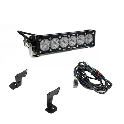 Baja Designs S8/OnX6 10in Light Bar Hood Mount Kit - Polaris 2025 RZR Pro-R; Pro-S; Pro-XP