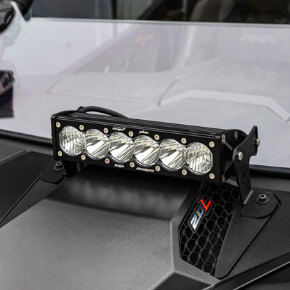 Baja Designs S8/OnX6 10in Light Bar Hood Mount Kit - Polaris 2025 RZR Pro-R; Pro-S; Pro-XP