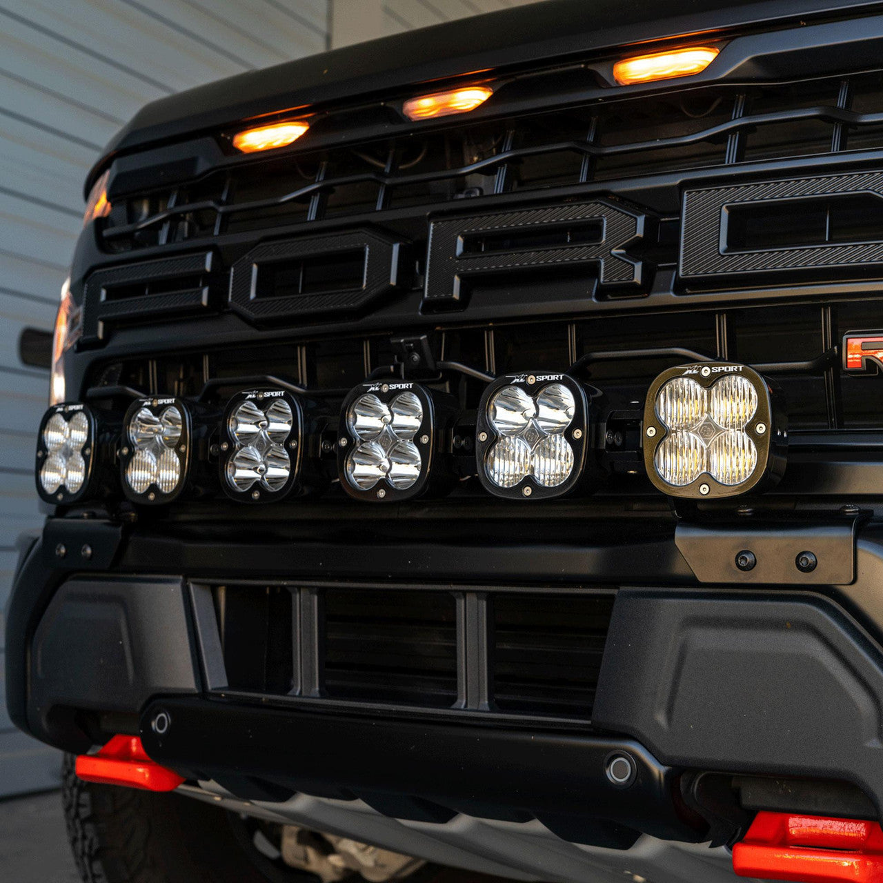 Baja Designs 6 XL Linkable Bumper Light Kit - 2024-2025 Ford F-150 Raptor R37