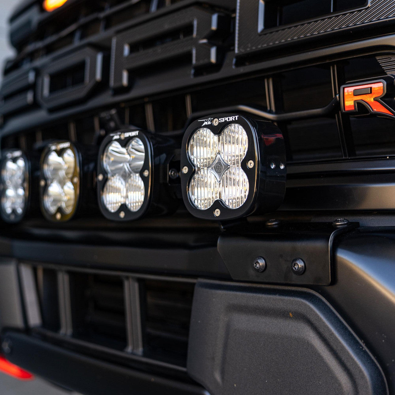 Baja Designs 6 XL Linkable Bumper Light Kit - 2024-2025 Ford F-150 Raptor R37