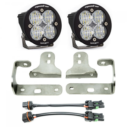 Jeep JLJT Squadron-R Fog Pocket Light Kit - 2020-24 Gladiator; 2018-24 Wrangler JL