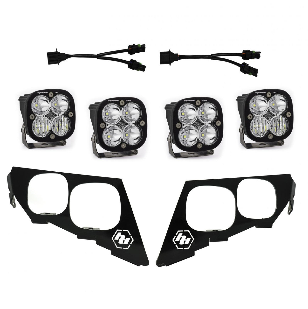 18-21 Textron/Arctic Wild/Cat Squadron Unlimited/Pro/Sport Headlight Kit - Baja Designs