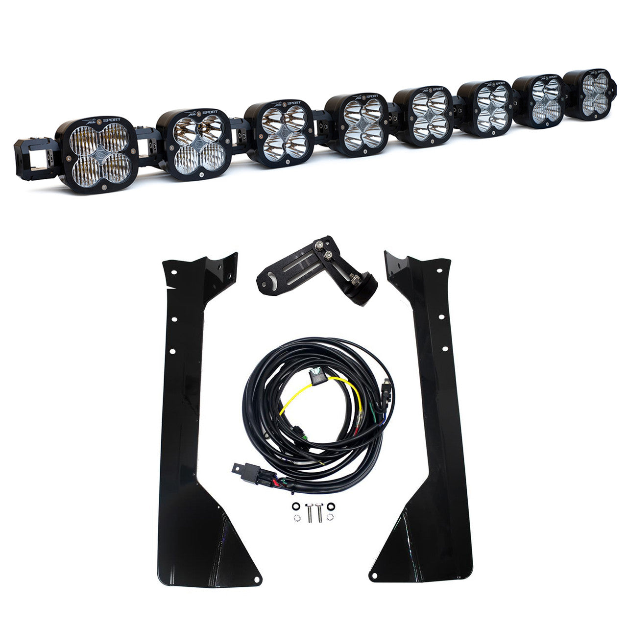 07-18 Jeep JK XL Linkable Roof Mount Light Kit - Jeep 2007-18 Wrangler JK