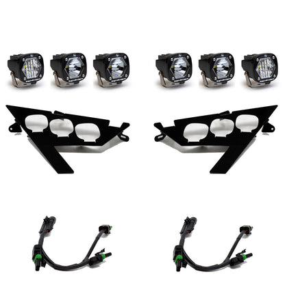20-24 Polaris S1 Triple LED/Laser Headlight Kit