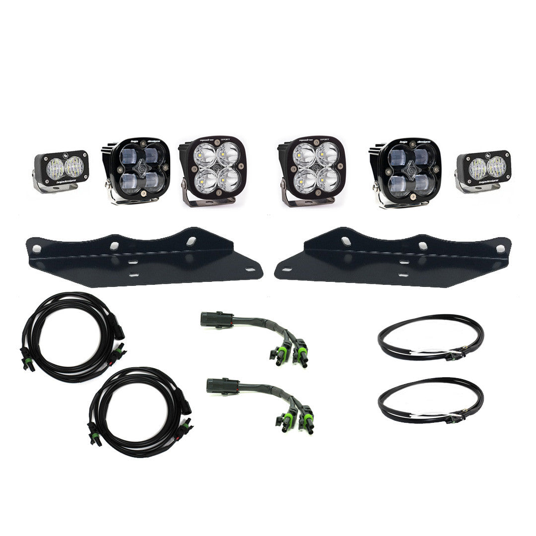 2017-2020 Raptor Baja Designs With SAE "Sportsmen" Fog Pocket Kit