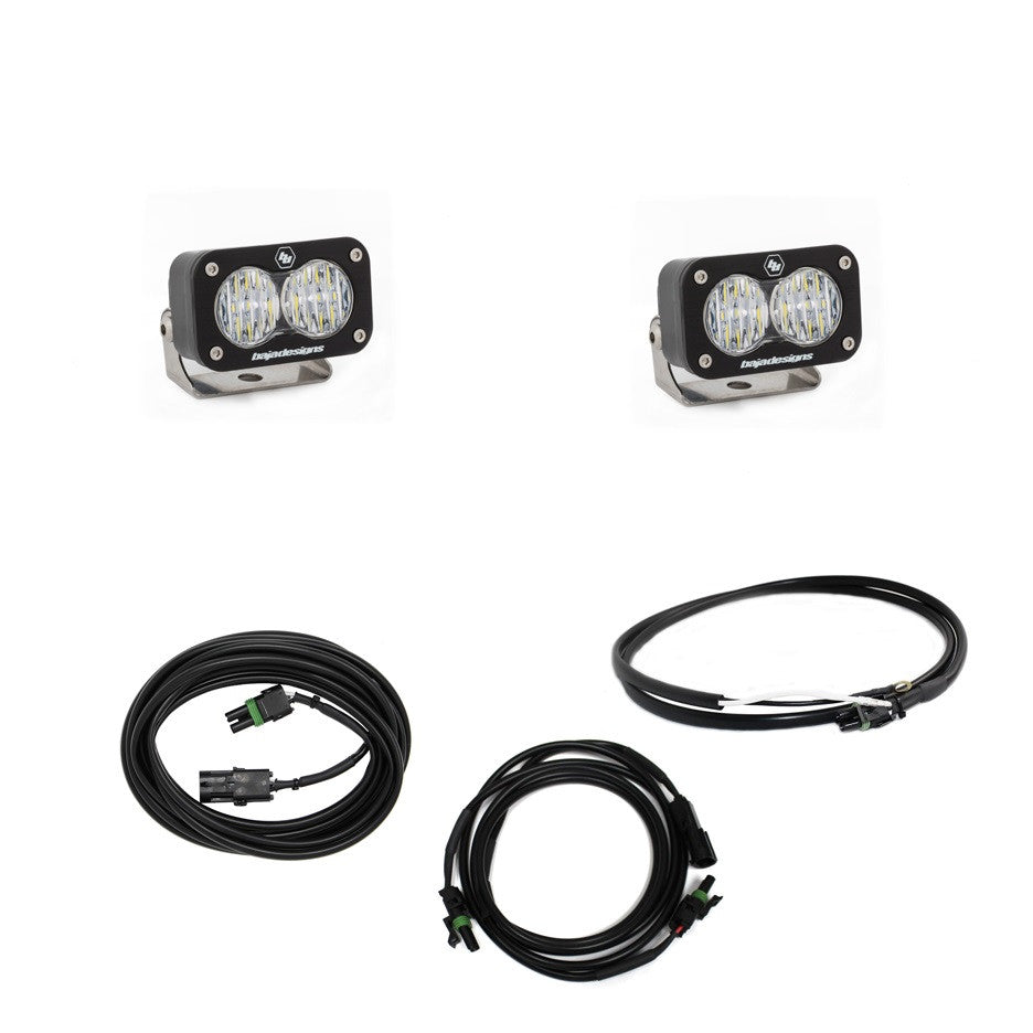 18-24 Jeep JL S2 Sport Dual Reverse Light Kit - Jeep 2018-24 Wrangler JL; OE Rubicon, Sahara Bumper