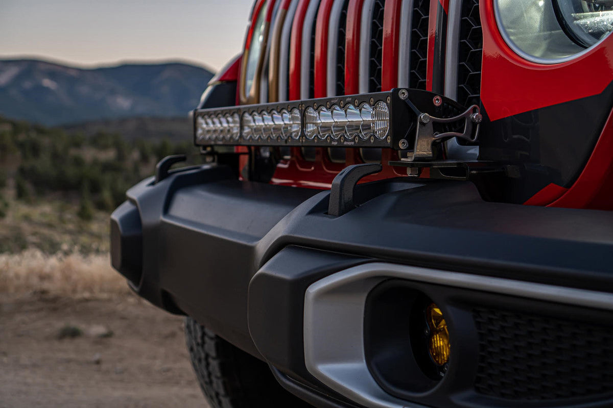 Jeep JLJT OnX6+ 30 Inch Bumper Light Kit - Jeep 2020-2026 Gladiator; 2018-2026 Wrangler JL; NOTE w OE Plastic Bumper