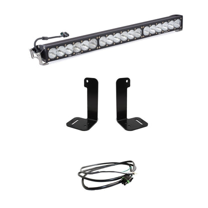 18-24 Jeep JL/JT OnX6+ 30 Inch Bumper Light Kit - Jeep 2020-24 Gladiator; 2018-24 Wrangler JL; OE Plastic Bumper